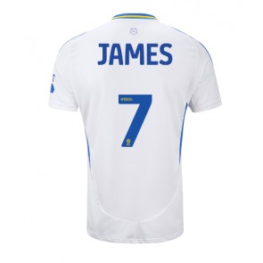 Billiga Leeds United Daniel James #7 Hemmatröja 2024-25 Kortärmad